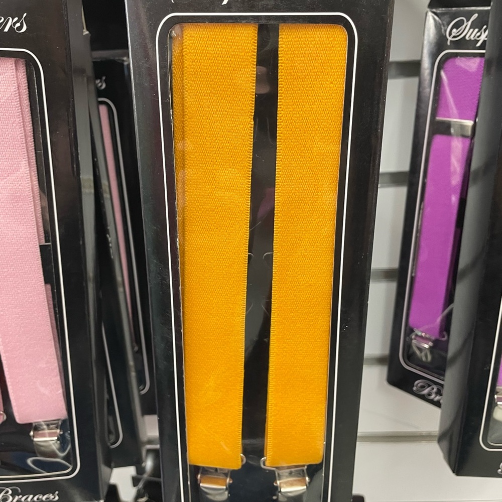 Orange Suspenders